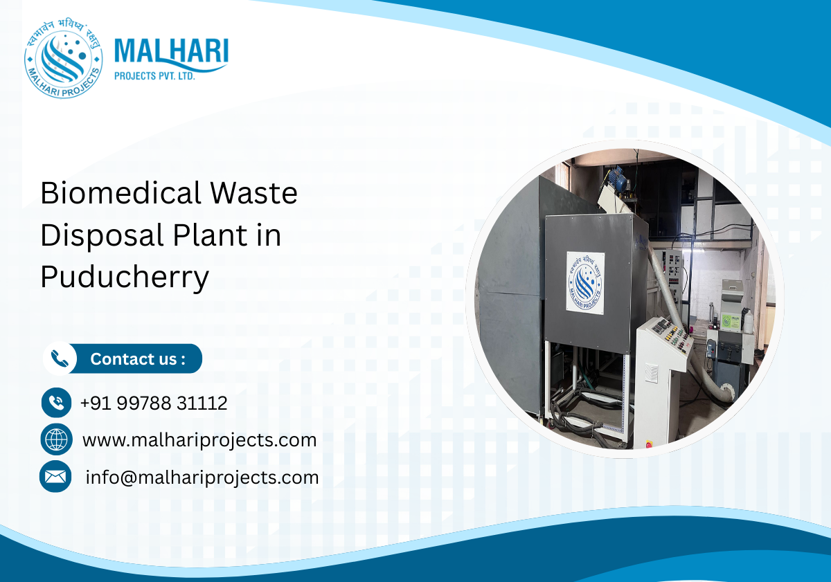 Biomedical Waste Disposal Plant in Puducherry