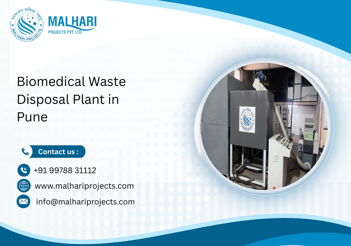 Biomedical Waste Disposal Plant in Pune
