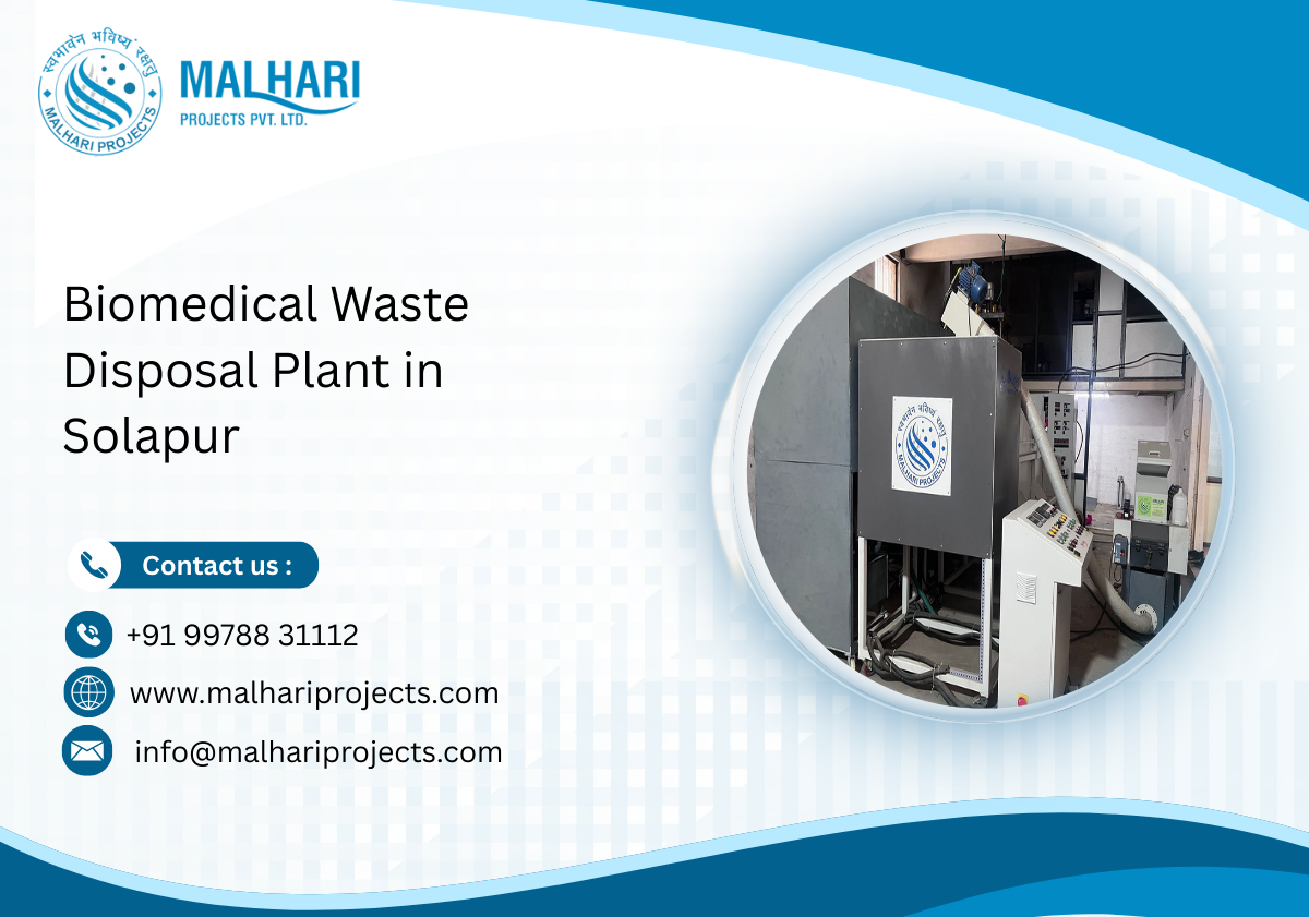 Biomedical Waste Disposal Plant in Solapur