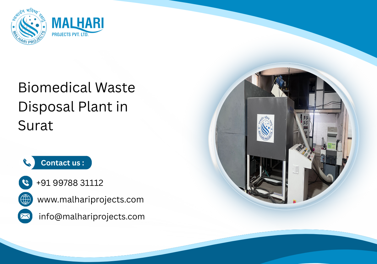 Biomedical Waste Disposal Plant in Surat