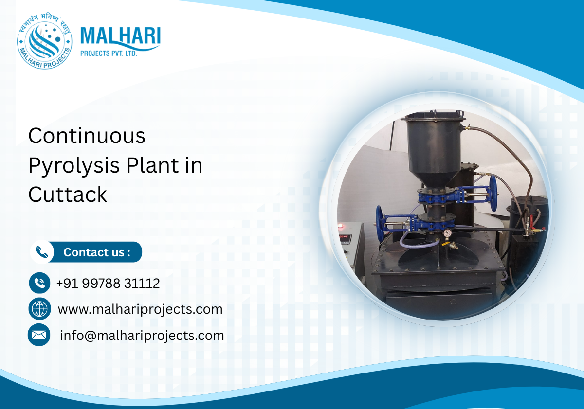 Continuous Pyrolysis Plant in Cuttack