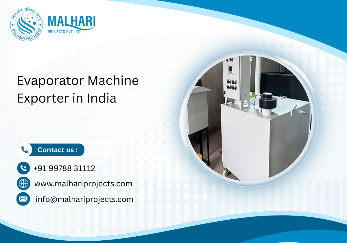 Evaporator Machine Exporter in India