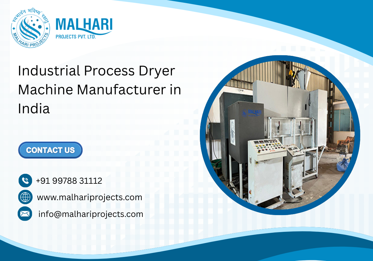Industrial Process Dryer Machine Manufacturer in India