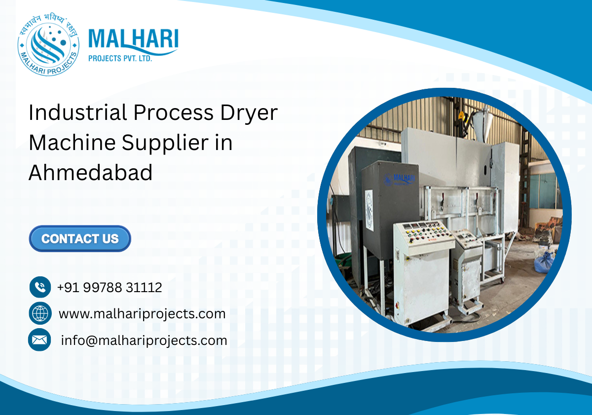 Industrial Process Dryer Machine Supplier in Ahmedabad