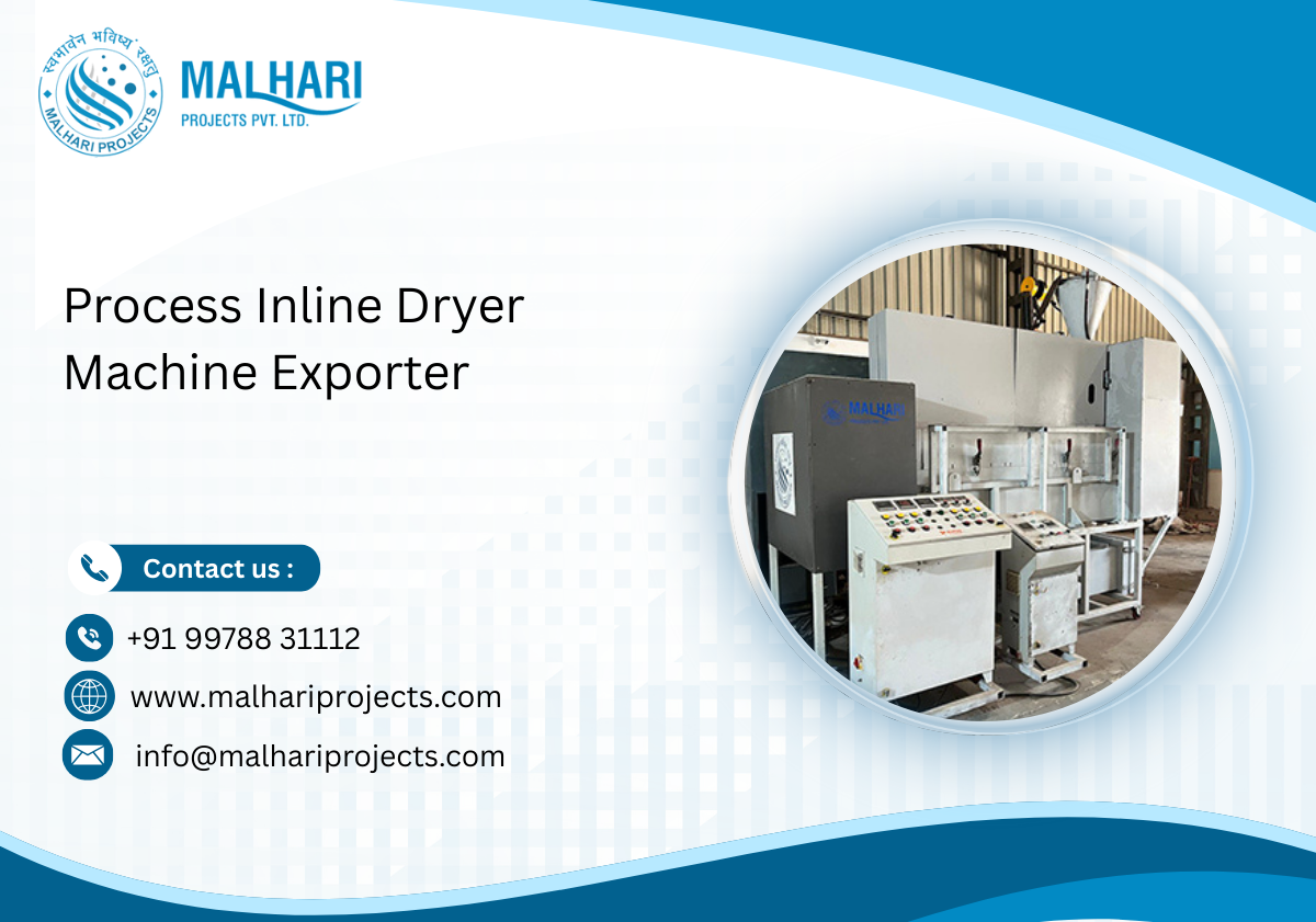Process Inline Dryer Machine Exporter