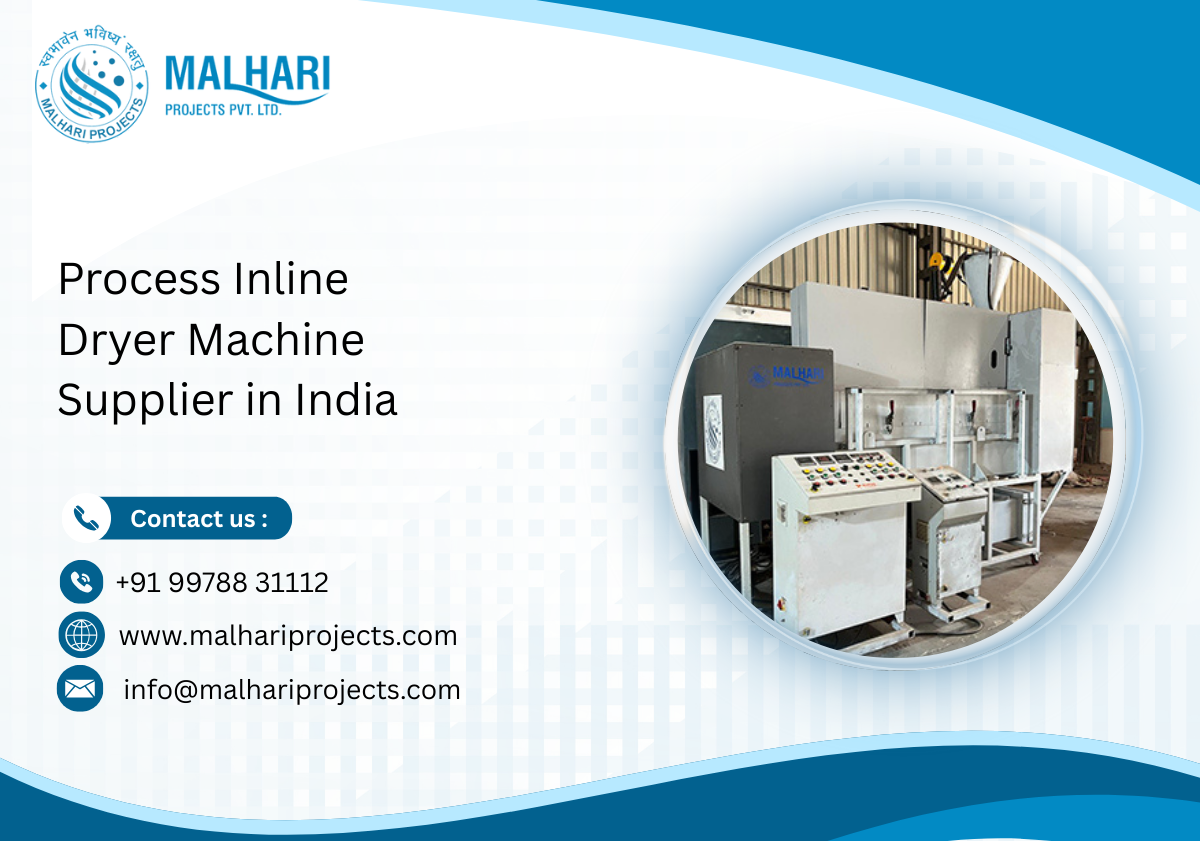 Process Inline Dryer Machine Supplier in India