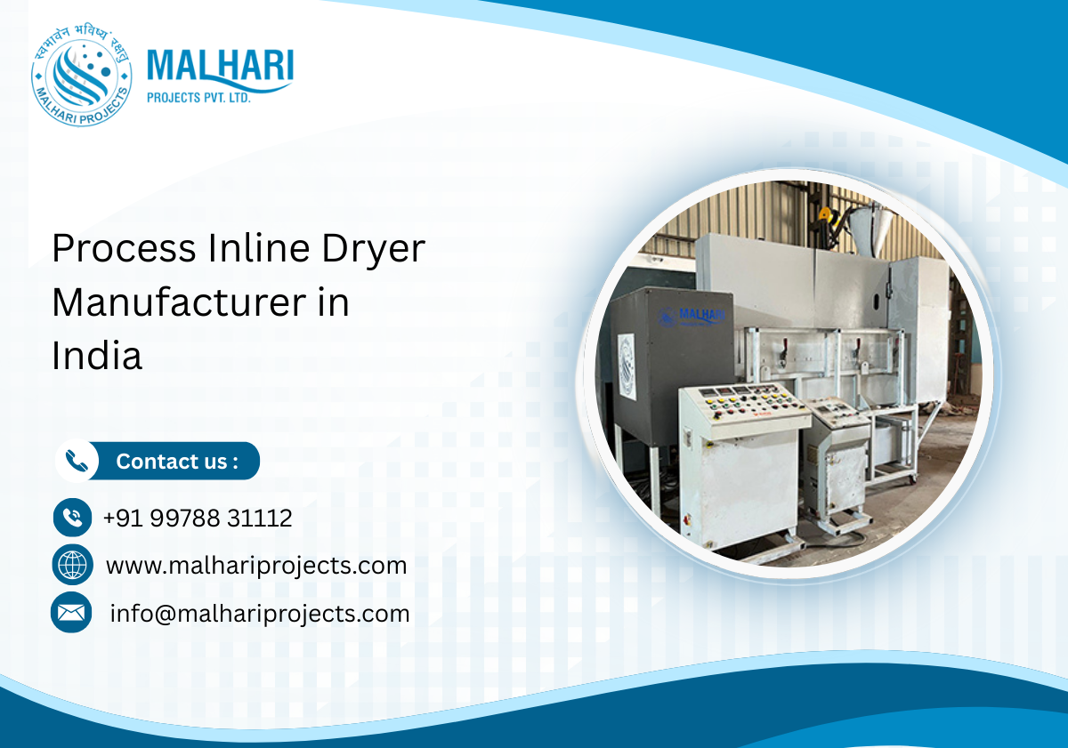 Process Inline Dryer Manufacturer in India