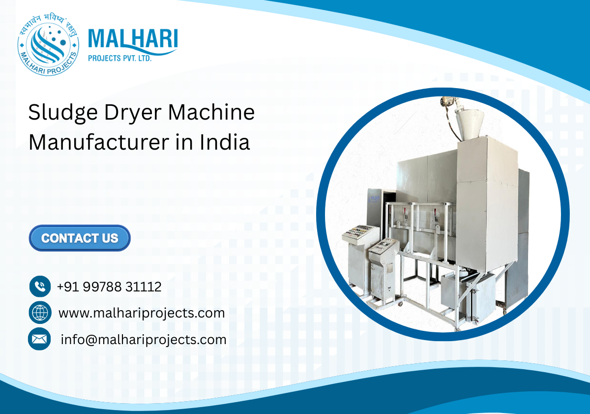Sludge Dryer Machine Manufacturer in India