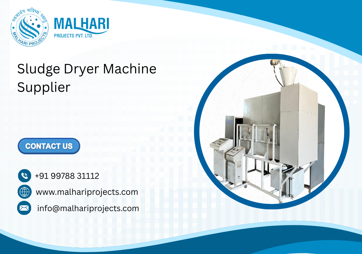 Sludge Dryer Machine Supplier